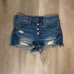 AE Super Stretch Denim Shorts